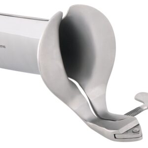 Vaginalspekulum aus Edelstahl Fetish Collection Silber