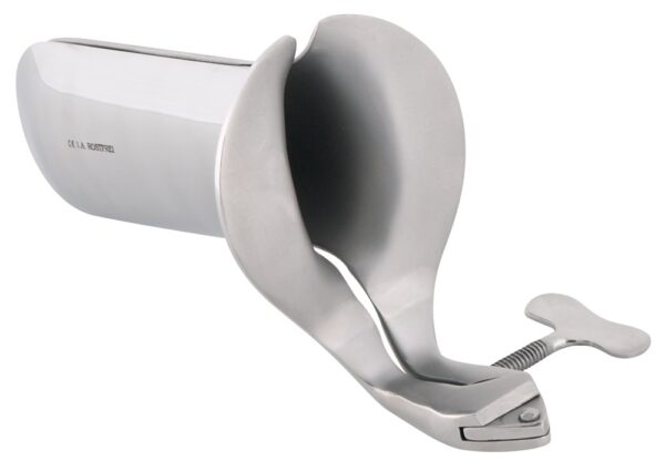 Vaginalspekulum aus Edelstahl Fetish Collection Silber