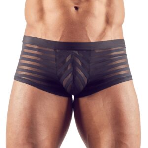 Pants im semitransparenten Streifenlook Svenjoyment Schwarz