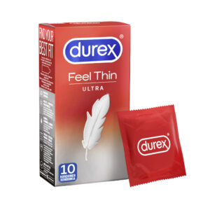 Durex 10 Feel Thin Ultra Kondome 52 mm