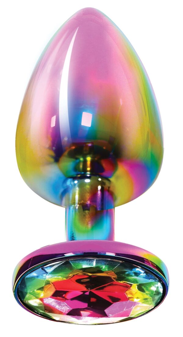 Analplug Regenbogen 8,5 x 4 cm