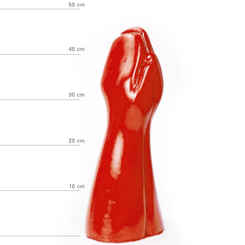all red big prank fistingdildo 39 x 16 cm 1152610155