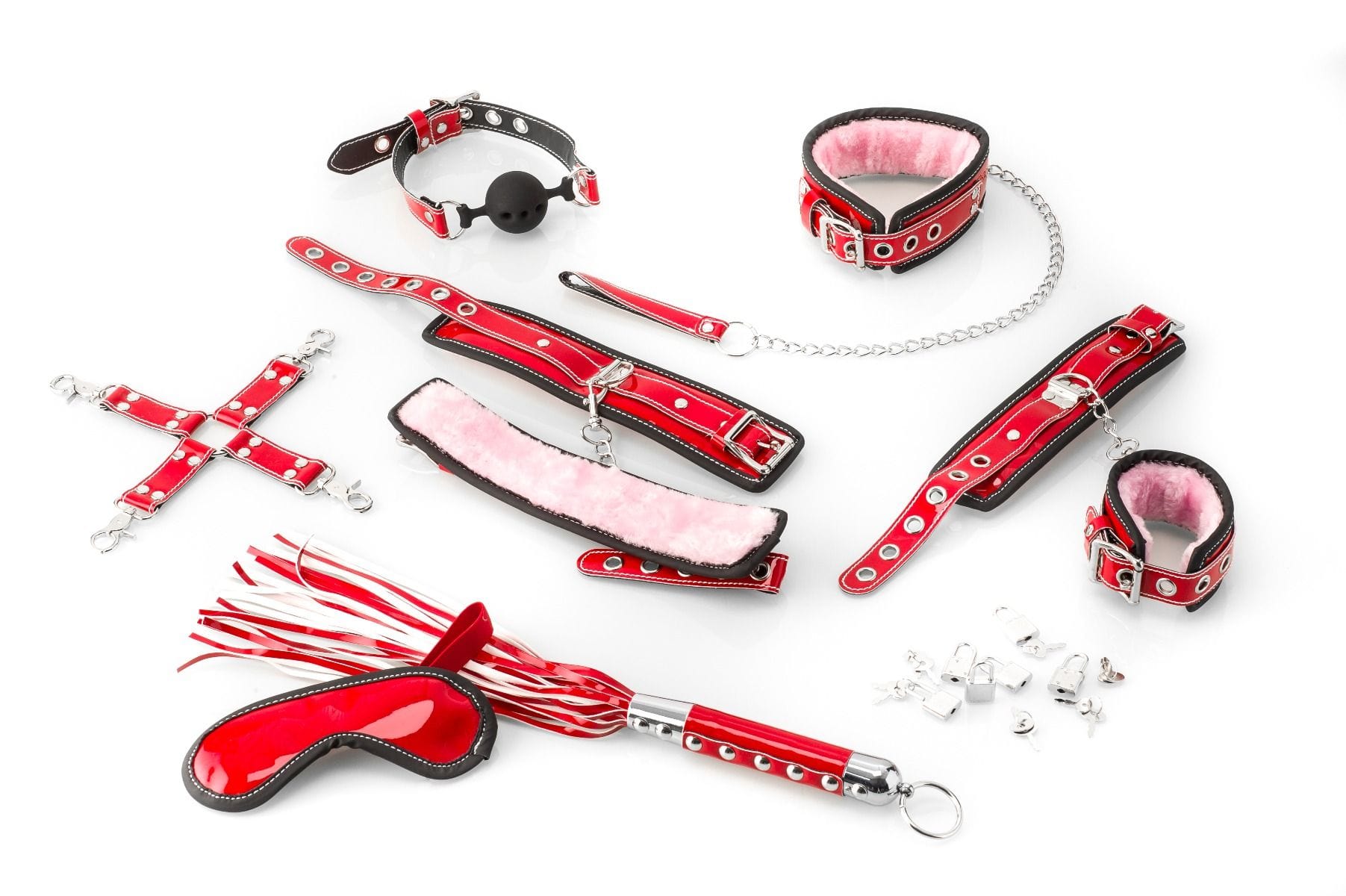 bondage set knallrot 1152607052