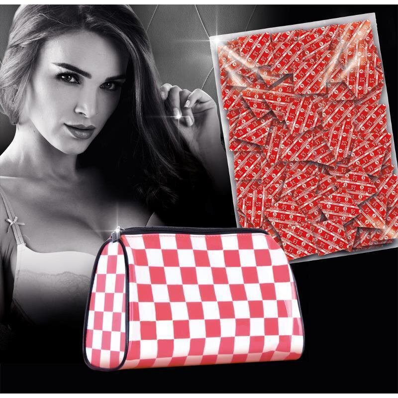 LONDON Rot 100 Kondome mit Kosmetiktasche 1 LONDON Rot 100 Kondome mit Kosmetiktasche