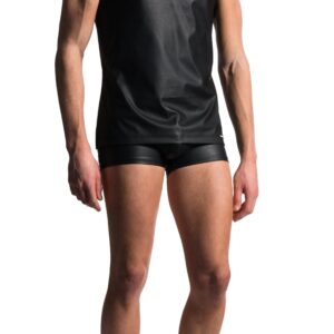 Manstore sexy Achsel-Shirt schwarz