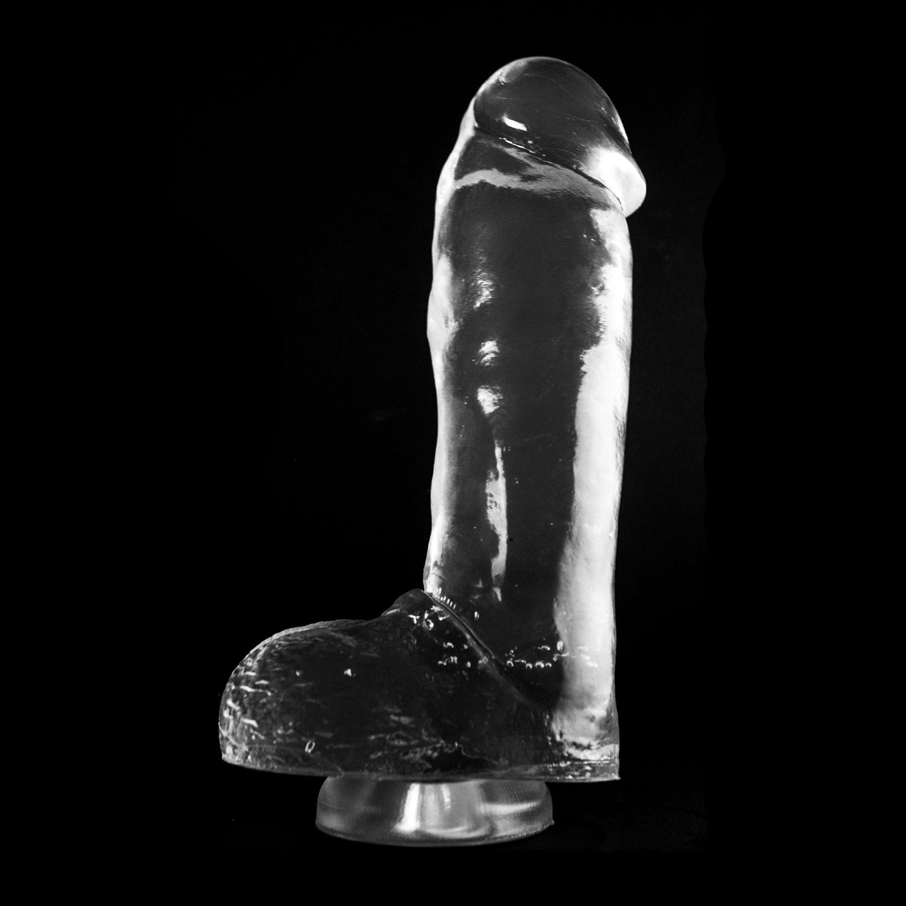 realistischer dildo norman transparent 29 x 7 cm 1140750594