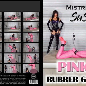 Mistress Susi - Pink Rubber Gimp
