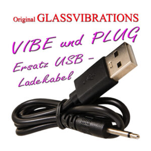 GLASSVIBRATIONS Vibe und Plug Ersatz USB Ladekabel
