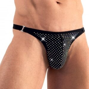 String mit Glitzer-Steinen