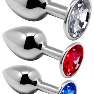 Analplug Diamantenset