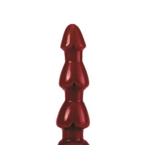 Analplug Eichel Trio rot 22 x 5,5 cm