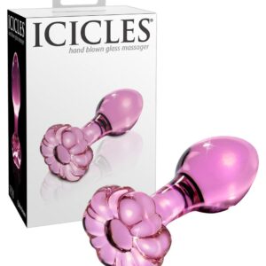 Analplug Glas Icicles No.48 9 x 3 cm