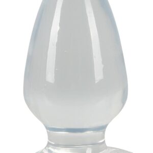 Analplug Klares Bild 12,2 x 6 cm