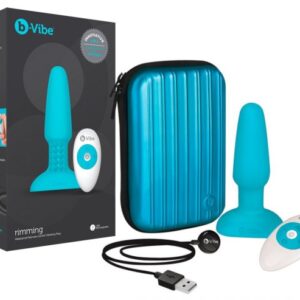 Analplug mit Vibration und Rotation