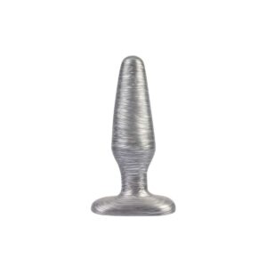 Analplug Silber 13,7 x 4 cm