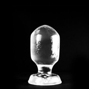 Analplug Torpedo transparent 10 x 6 cm