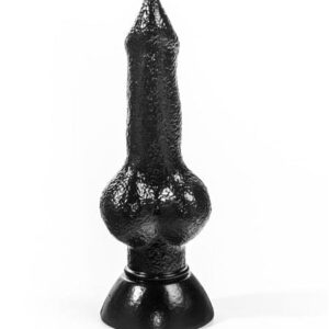 Animaldildo Schäferhundpenis schwarz 27 x 4,3 cm
