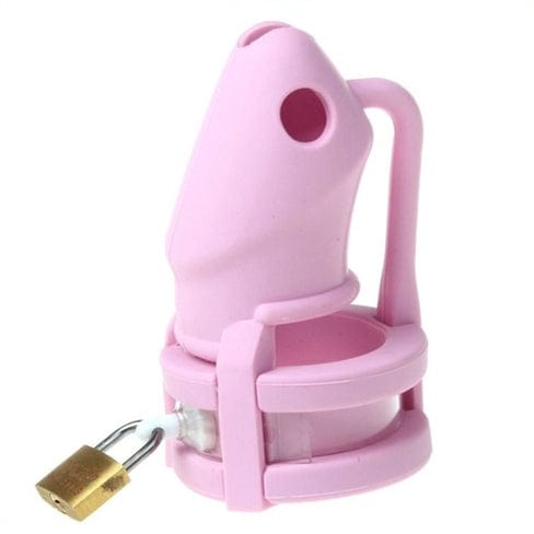 birdlocked silikon keuschheits kafig 11 x 3 2 cm rosa 1194810971