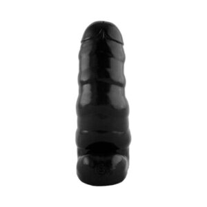 Caterpillar Dildo schwarz 28 x 10 cm