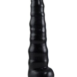 Caterpillar Dildo XXL schwarz 48 x 12 cm
