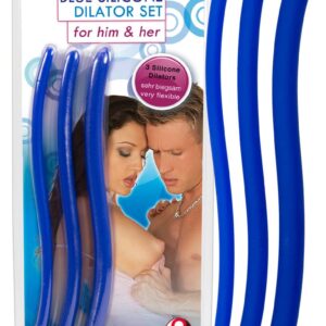 Dilatorset Silikon blau