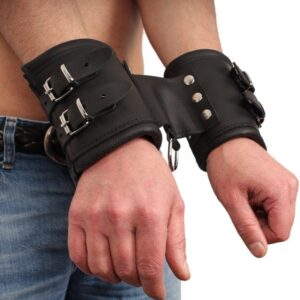 Handgelenkfessel Leder