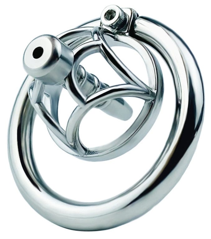 metall keuschheitskafig mit harnrohren plug hexy 3 x 3 3cm 1194810884