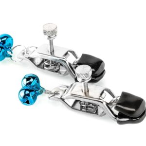 Nippelklemmen blaue Glöckchen