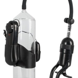 Penispumpe mit Vibration 24,5 x 5,6 cm