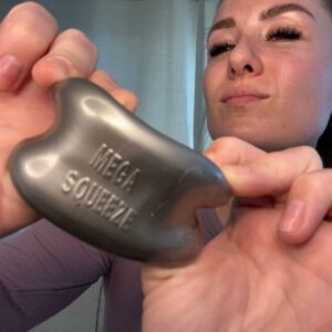 Oxballs MEGA SQUEEZE Ballstretcher rot Einzelstück