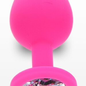 Analplug Juwel Pink 7 x 3,5 cm