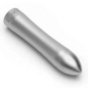 Vibrator Doxy Bullet Silber 12 x 2,5 cm