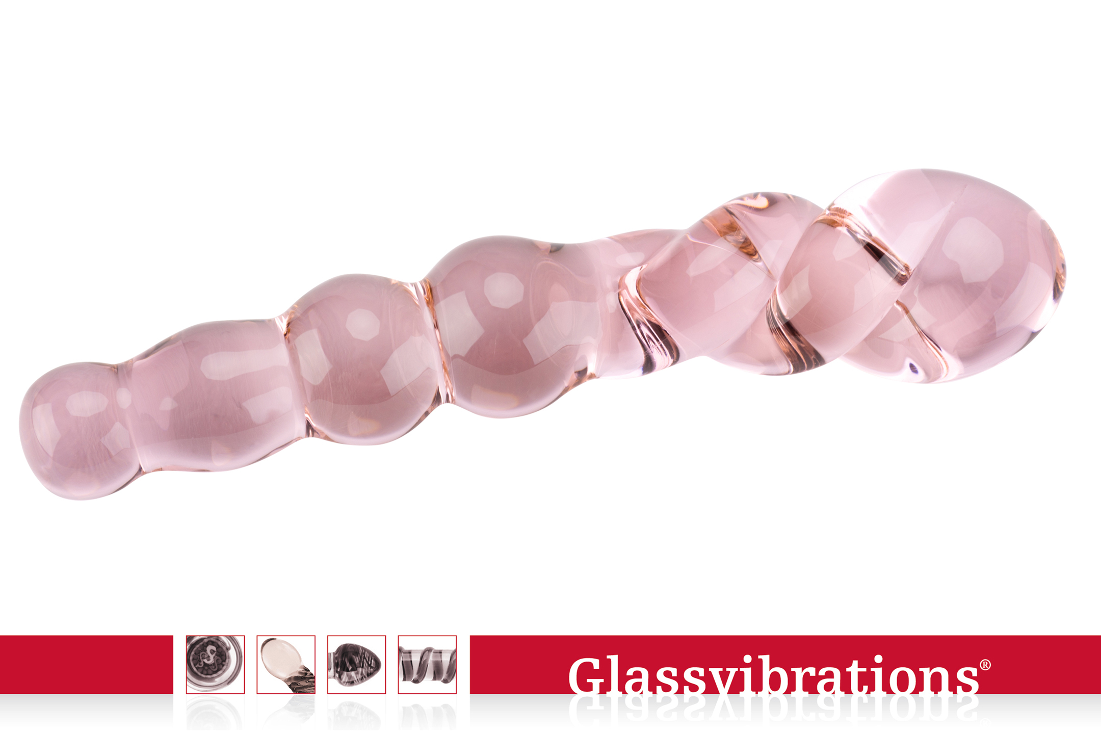 LIMITED EDITION! Glasdildo Rosa Liebe 1 LIMITED EDITION! Glasdildo Rosa Liebe