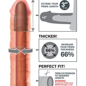 Mega 3"" Extension Ø 5 cm
