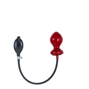 Aufblasbarer Ballplug mit Kern rot L