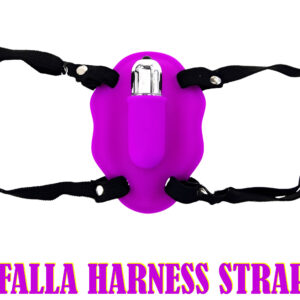 Harness-Vibrator Farfalla violett