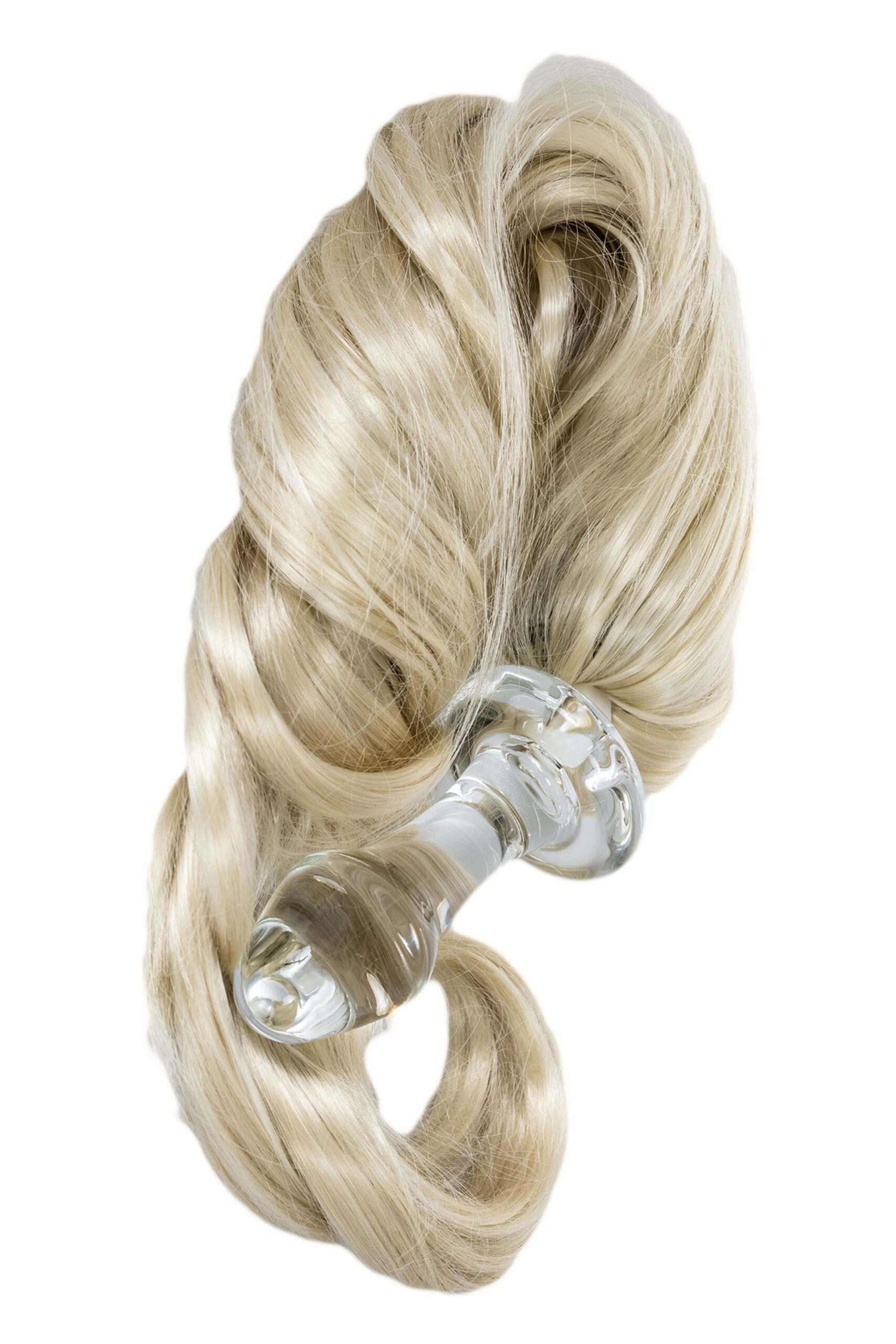 Glasplug Pony Tail blonde 1 Glasplug Pony Tail blonde