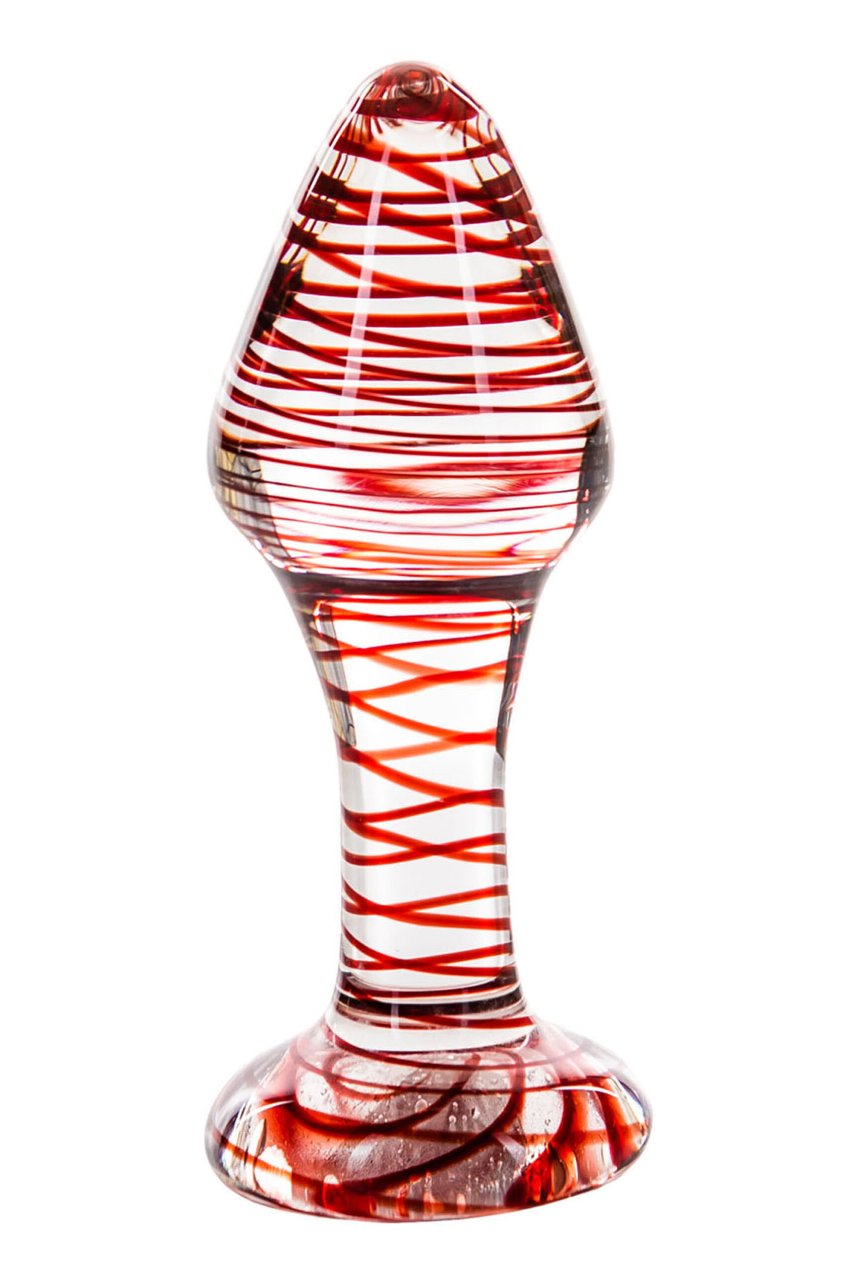 Glasdildo Glas Plug Rubin 1 Glasdildo Glas Plug Rubin