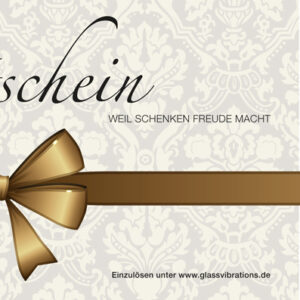 GLASSVIBRATIONS Geschenkgutschein 20,-
