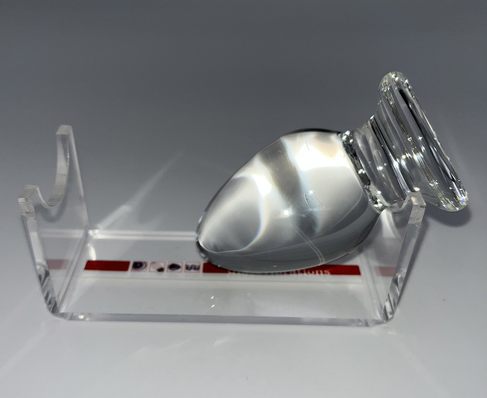 GELEGENHEIT! CRYSTAL SERIES Glas Plug N° 06 1 GELEGENHEIT! CRYSTAL SERIES Glas Plug N° 06