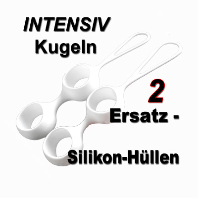 Liebeskugeln Intensiv Ersatz Silikonhüllen 2er Set 1 Liebeskugeln Intensiv Ersatz Silikonhüllen 2er Set