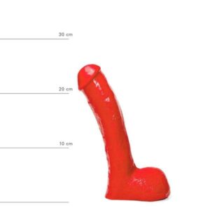 All Red Pisa Dildo 23 x 4,5 cm