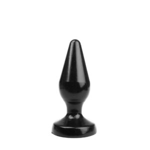 Analplug Anus schwarz 18,5 x 7 cm