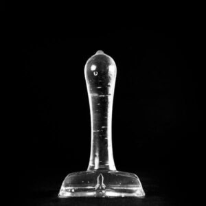 Analplug Nippel transparent 9 x 3 cm