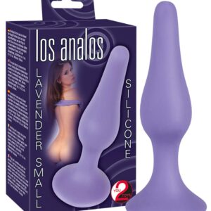 Analplug Stöpsel lila 10,5 x 2,5 cm