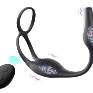 Analplug mit Ringen 7 x 2,6 cm