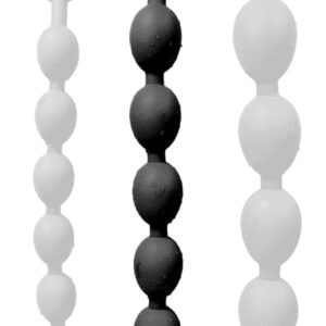 Analkette Schwarze Wittwe 43 x 4,8 cm