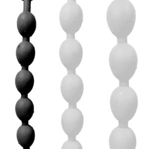 Analkette Schwarze Wittwe 43 x 3,8 cm