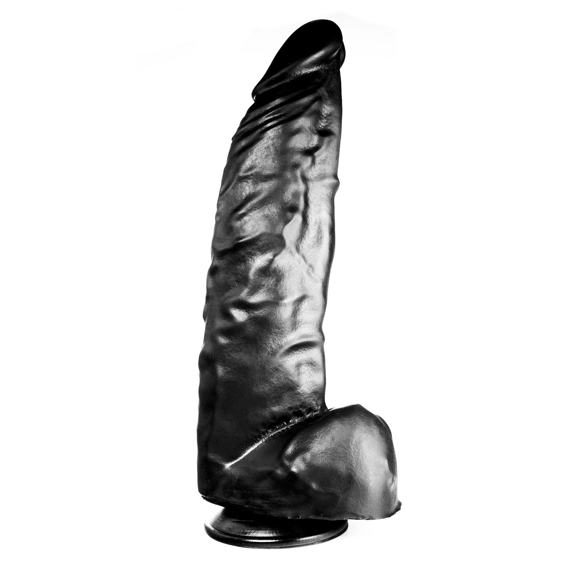 dildo realistischer gonner schwarz 38 x 9 cm 1152604376