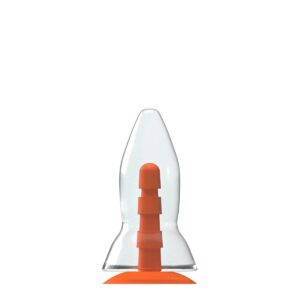 Dildo Rocket Transparent 21 x 8,8 cm